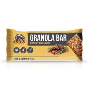 لينو غرانولا بالبندق والشيكولاطة للصحة واللياقة البدنية