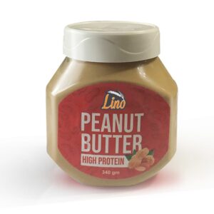 زبدة الفول السوداني عالية البروتين من Lino