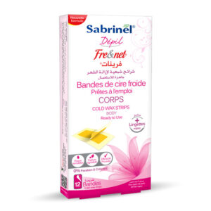 شرائح شمعية زهرية لإزالة الشعر من علامة صابرينال الجزائرية