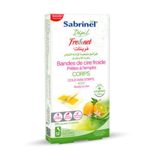 شرائح شمعية خضراء لإزالة الشعر من علامة صابرينال الجزائرية