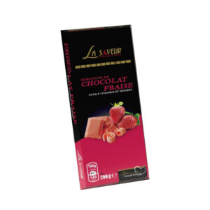 بديل الشيكولاطة بذوق الفراولة من علامة la saveur الجزائرية وزن 200 جرام