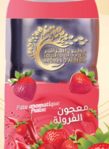 معجون الفراولة العطري المركز من علامة Arômes d’Algérie الجزائرية