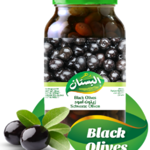 زيتون أسود Black Olives من علامة زهر البستان السورية