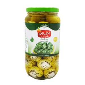 لبنة مكورة بالنعناع من علامة الأحلام السورية وزن 850 جرام