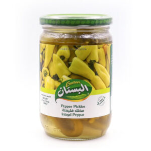 مخلل الفلفل Pepper Pickles من علامة زهر البستان السورية